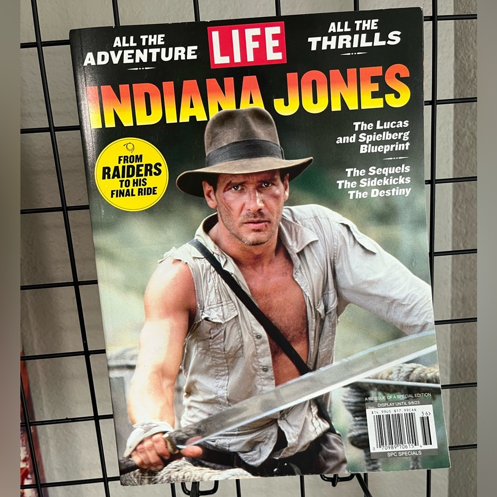 Indiana Jones life magazine!